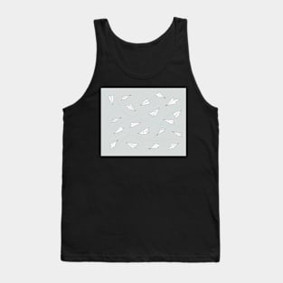 Paper planes pattern Tank Top